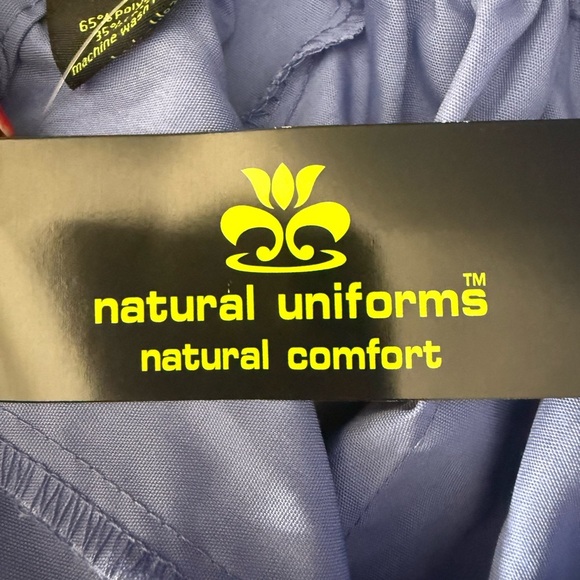 Natural Uniforms Ceil Blue Scrub Pants - Size Medium Medical pants - Picture 5 of 6